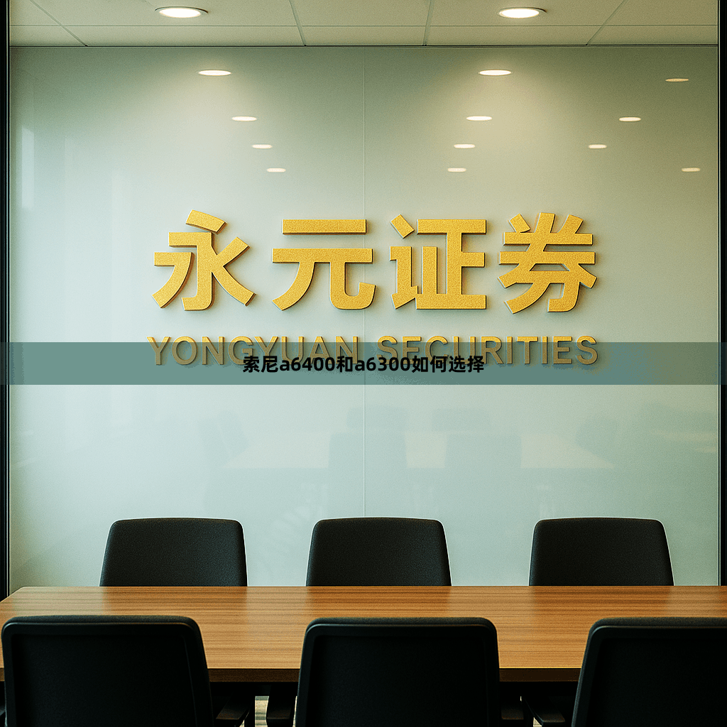 索尼a6400和a6300如何选择