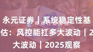 永元证券｜系统稳定性基础设施评估：风控能扛多大波动｜2025观察